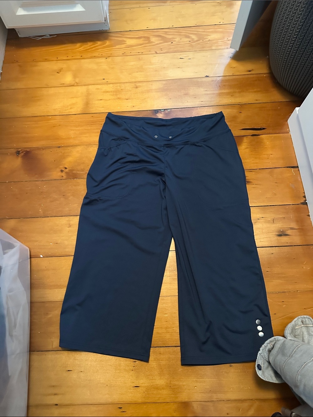 Jofit Black Active Wear with Lime Label